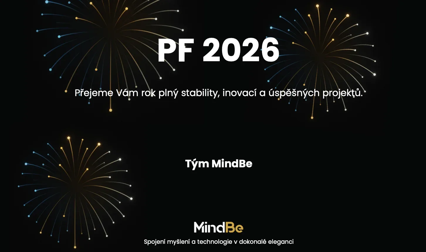PF 2026 – novoroční přání od týmu MindBe